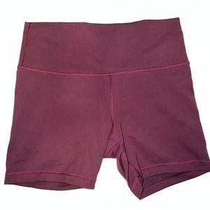 Lululemon Wunder Train Biker Shorts